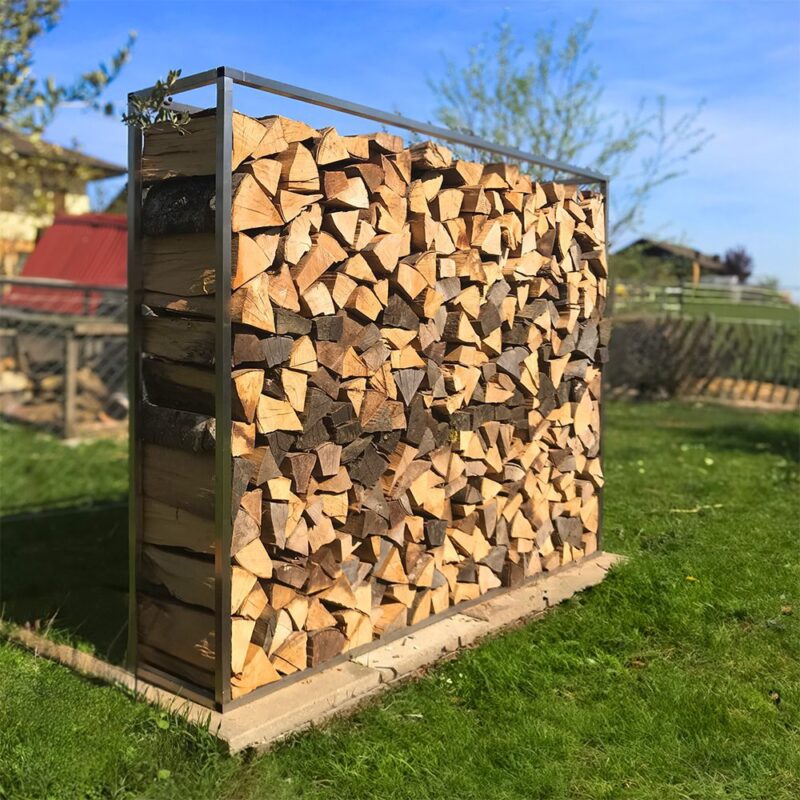 Porta legna da ardere su misura - immagine 5