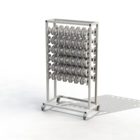 cart for wire reels