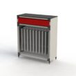 Storage cabinet: tower reduction tubes or short bar pushers