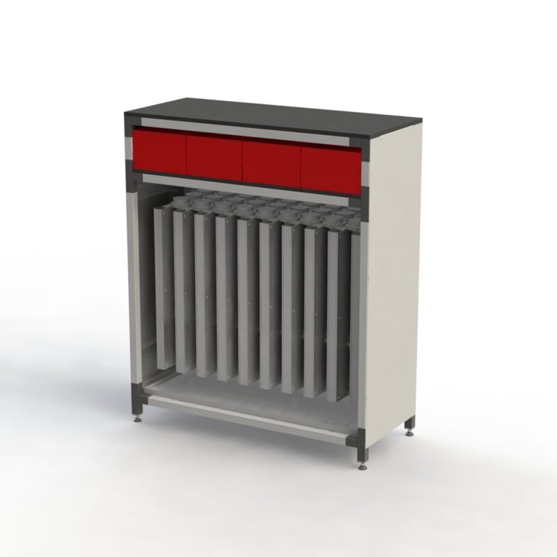 Storage cabinet: tower reduction tubes or short bar pushers - Image 1