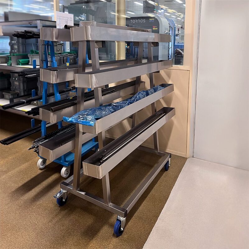 Raw material storage cart - Image 3
