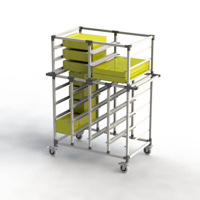 Carrello per lo stoccaggio delle casse - immagine 1