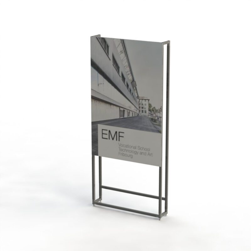 Gestell für Informationsstele – Bild 1