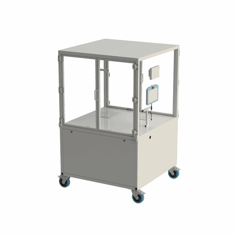 Armadio per cobot su rotelle - immagine 1