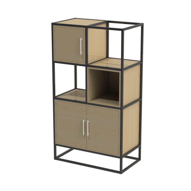 Regal mit Aufbewahrungsboxen – Bild 1